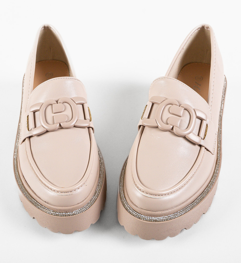 Pantofi casual Bej de Dama Versatili Hebe Layton cu comanda online