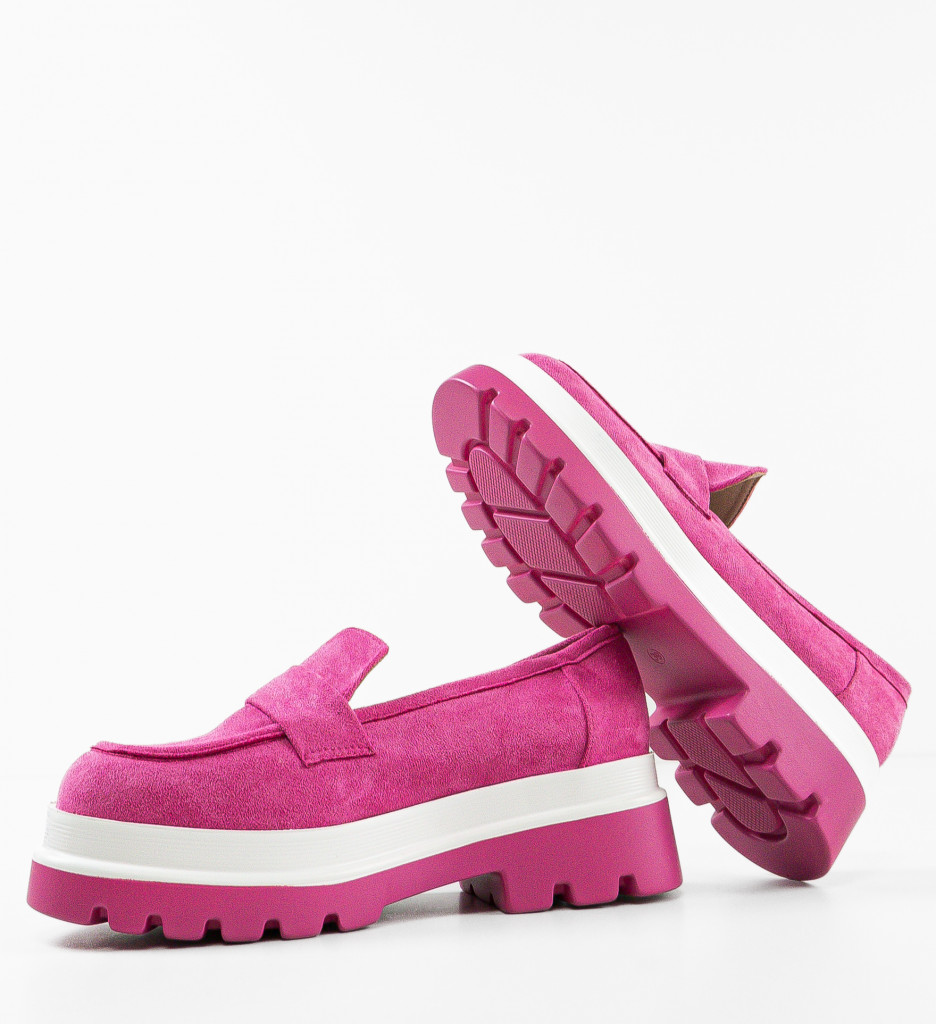 Pantofi casual Fucsia de Dama Comozi Mei Hilaria cu comanda online