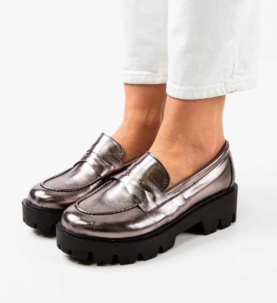 Pantofi casual Gri de Dama Trendy Wow Shoes Kardy cu comanda online