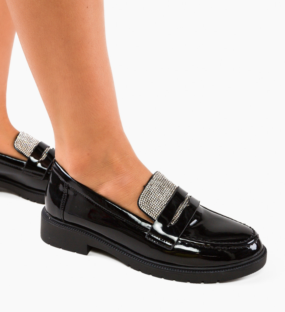 Pantofi casual Negri de Dama Comozi Ali Brand cu comanda online