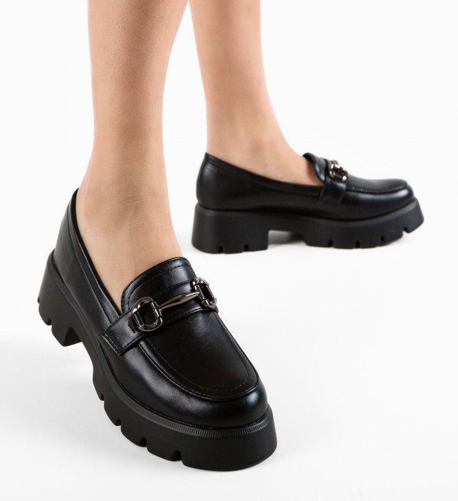 Pantofi casual Negri de Dama Confortabili Carolie Brelaz cu comanda online