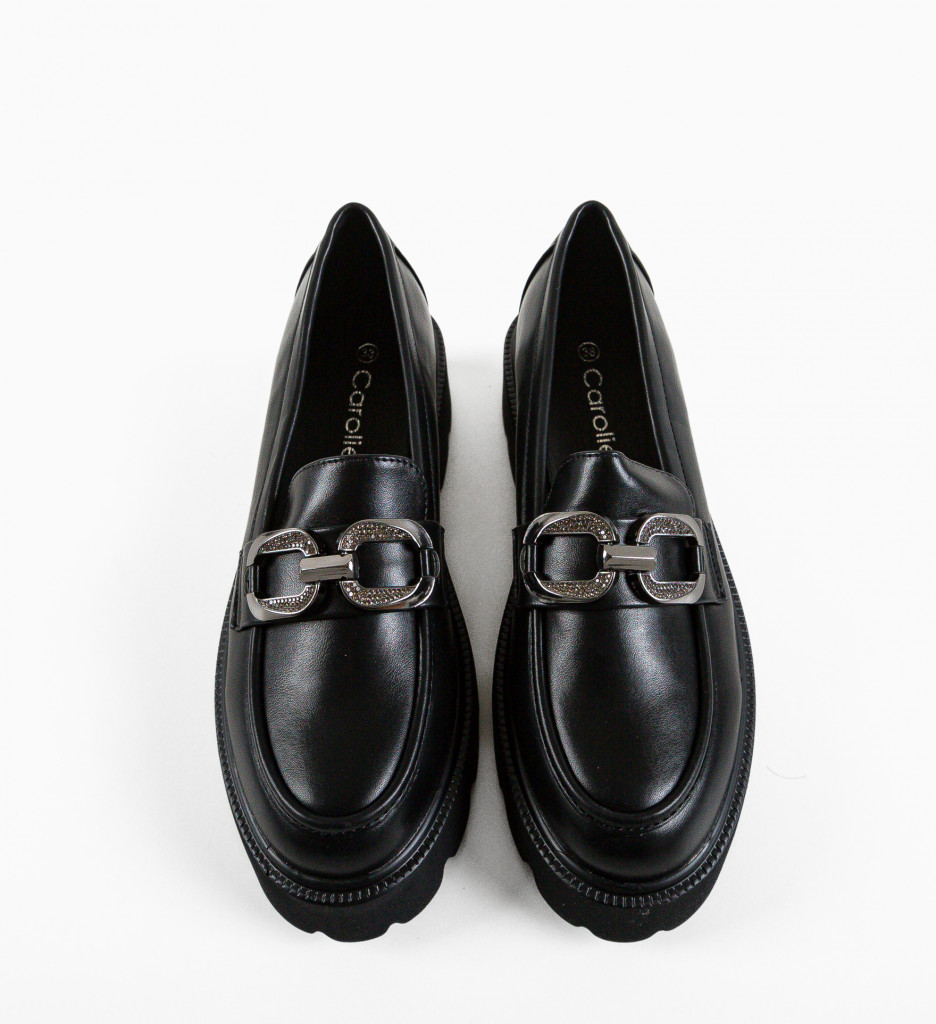 Pantofi casual Negri de Dama Moderni Carolie Dotar cu comanda online