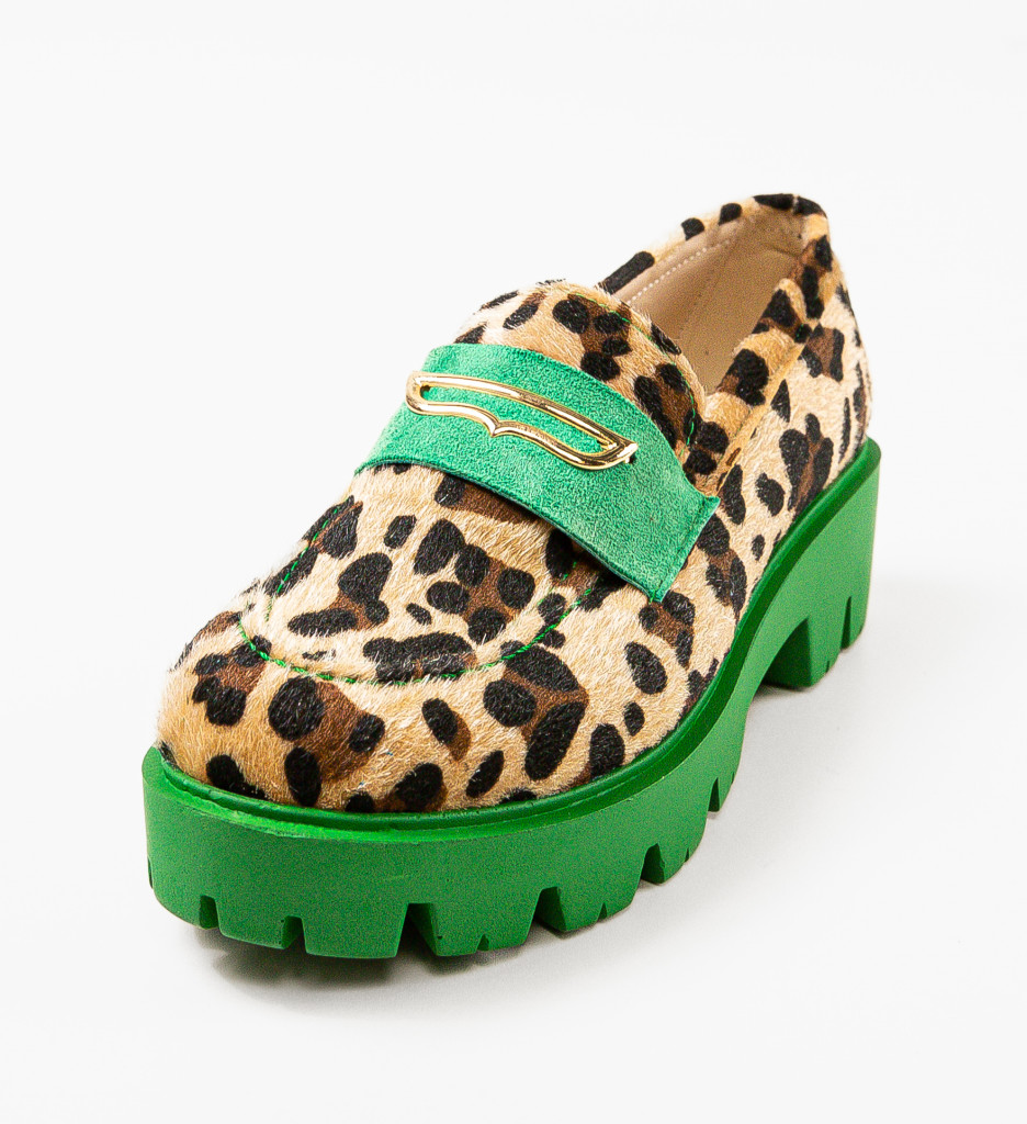 Pantofi casual cu Imprimeu de Dama Confortabili Wow Shoes Beikrols cu comanda online