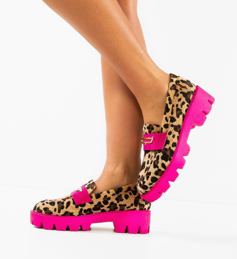 Pantofi casual cu Imprimeu de Dama Eleganti Wow Shoes Beikrols cu comanda online