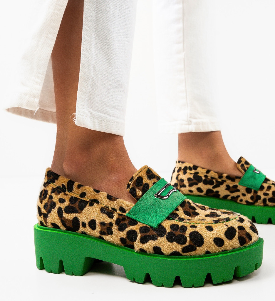 Pantofi casual cu Imprimeu de Dama Moderni Wow Shoes Beikrols cu comanda online
