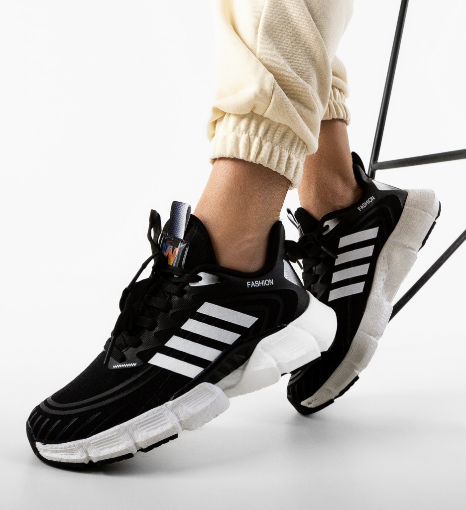 Pantofi sport Negri Confortabili Zoha Loren cu comanda online