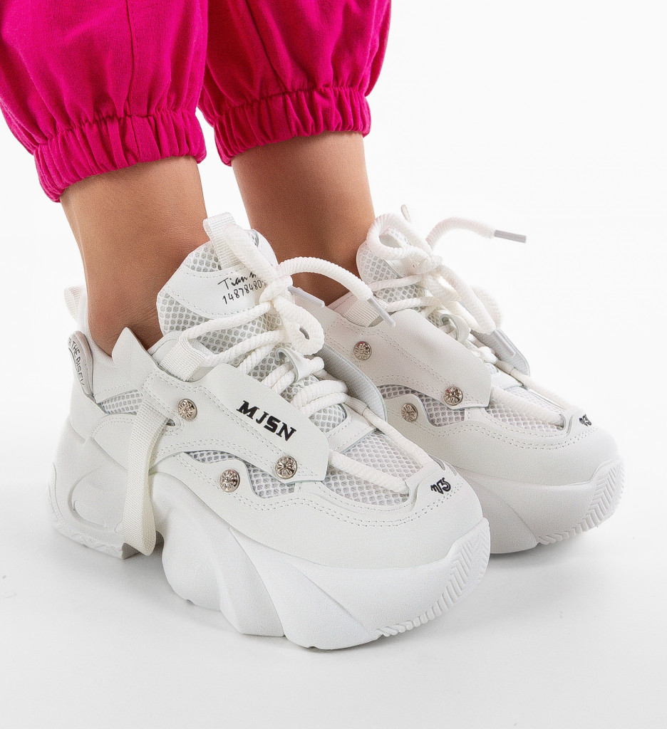 Sneakers fashion de oras dama Albi Confortabili Zoha Waver cu talpa din spuma
